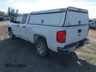 2017 Chevrolet Silverado 1500 Work Truck with VIN 1GCVKNEH5HZ377457, listed as a IAAI auction lot 41411359 with 154,971 mi miles. Bid and sale history available at carsss.com. Image 3.