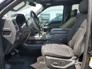 2018 Ford F-150 XL with VIN 1FTEW1E53JFC68277, listed as a Copart auction lot 58580385 with 47,373 mi miles and Salvage title. Bid and sale history available at DreamBid. Image 7.