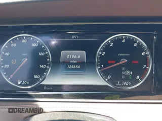 2016 Mercedes-Benz S 550 with VIN WDDUG8CB0GA223321, listed as a IAAI auction lot 42238741 with 125,654 mi miles and . Bid and sale history available at carsss.com. Image 7.