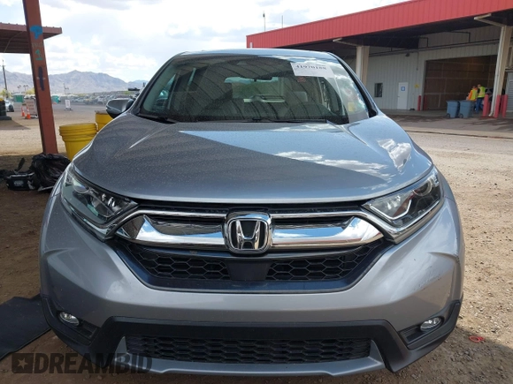 2019 Honda CR-V EX with VIN 5J6RW1H57KA043415, listed as a IAAI auction lot 41970188 with 27,363 mi miles. Bid and sale history available at carsss.com. Image 12.