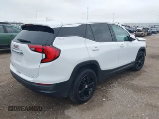 2020 GMC Terrain SLE z VIN 3GKALMEV1LL145017, wystawiony jako IAAI lot #41592623 z przebiegiem 99 143 mil mil oraz . Historia ofert i sprzedaży dostępna na DreamBid. Obrazek 4.