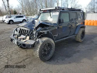 2014 Jeep Wrangler Unlimited Rubicon with VIN 1C4BJWFG1EL195612, listed as a Copart auction lot 47749415 with 35,878 mi miles and Salvage Title. Bid and sale history available at carsss.com. Image 1.