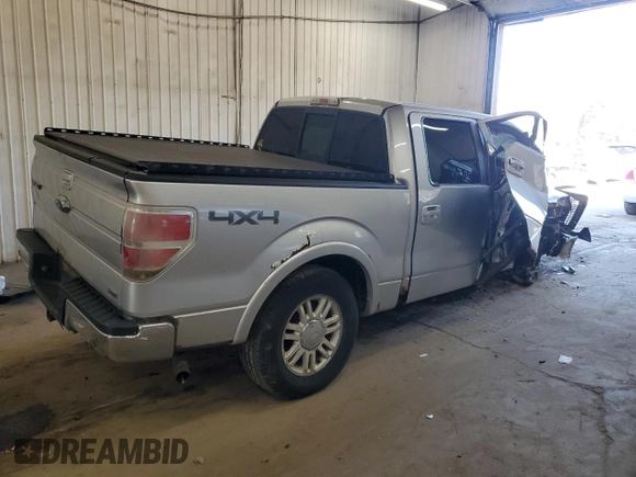 2010 Ford F-150 XL with VIN 1FTFW1EV4AFB97949, listed as a Copart auction lot 49266855 with 0 mi miles and Salvage Title. Bid and sale history available at carsss.com. Image 3.