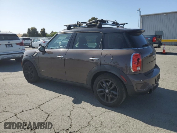 2013 MINI Countryman S ALL4 z VIN WMWZC5C51DWP30390, wystawiony jako Copart lot #59869105 z przebiegiem 111 843 mil mil oraz Szkoda całkowita • Salvage title. Historia ofert i sprzedaży dostępna na DreamBid. Obrazek 2.