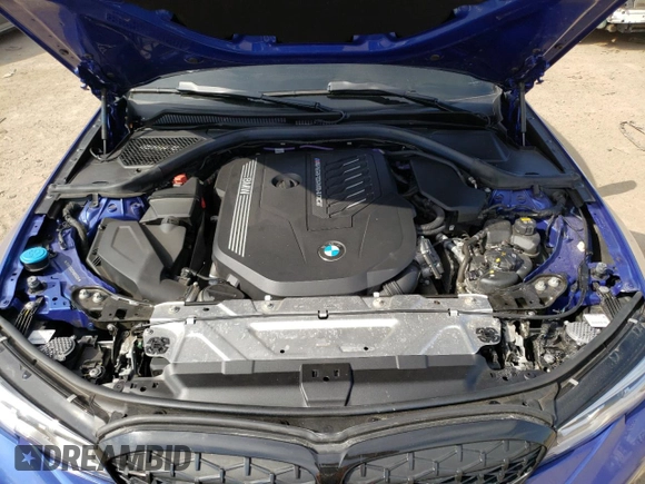 2021 BMW 3 Series M340i xDrive with VIN 3MW5U9J03M8B55096, listed as a Copart auction lot 73433514 with 49,381 mi miles and Salvage Title. Bid and sale history available at carsss.com. Image 11.