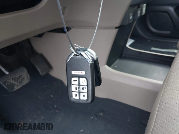 2022 Honda Odyssey Elite with VIN 5FNRL6H91NB040519, listed as a IAAI auction lot 41992662 with 34,001 mi miles and . Bid and sale history available at DreamBid. Image 11.
