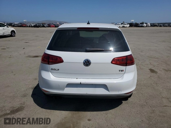 2015 Volkswagen Golf TSI S z VIN 3VW117AU8FM076676, wystawiony jako Copart lot #55051205 z przebiegiem 59 217 mil mil oraz Szkoda całkowita • Salvage title. Historia ofert i sprzedaży dostępna na DreamBid. Obrazek 6.