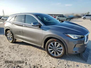 2022 Infiniti QX50 Pure z VIN 3PCAJ5AA6NF117578, wystawiony jako Copart lot #59504895 z przebiegiem 48 873 mil mil oraz Szkoda całkowita • Salvage title. Historia ofert i sprzedaży dostępna na DreamBid. Obrazek 4.