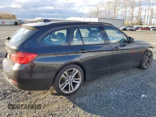 2014 BMW 3 Series 328i xDrive with VIN WBA3G7C54EKN36743, listed as a Copart auction lot 82015554 with 128,503 mi miles and Salvage Title. Bid and sale history available at carsss.com. Image 3.
