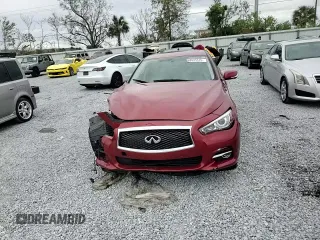 2016 Infiniti Q50 Premium with VIN JN1EV7AP8GM302802, listed as a Copart auction lot 88995315 with Not provided miles and Salvage title. Bid and sale history available at DreamBid. Image 11.