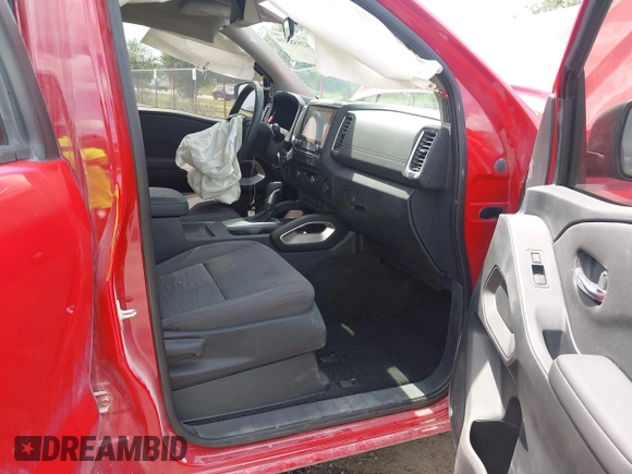 2022 Nissan Frontier SV with VIN 1N6ED1EJ4NN655111, listed as a IAAI auction lot 42558539 with 18,003 mi miles and . Bid and sale history available at DreamBid. Image 5.