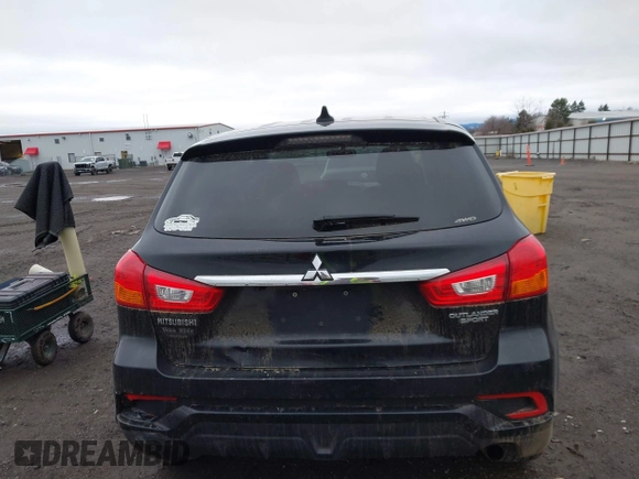 2018 Mitsubishi Outlander Sport ES 2.0 with VIN JA4AR3AU5JU020021, listed as a IAAI auction lot 41789431 with 131,701 mi miles. Bid and sale history available at carsss.com. Image 16.