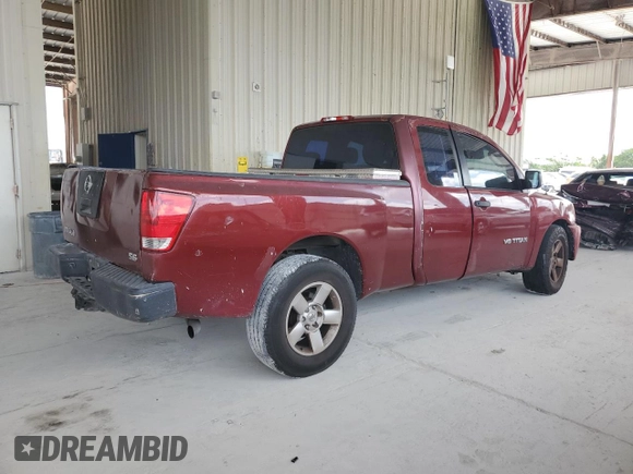 2005 Nissan Titan XE with VIN 1N6BA06A65N535167, listed as a Copart auction lot 55182215 with 173,338 mi miles and Clean Title. Bid and sale history available at carsss.com. Image 3.