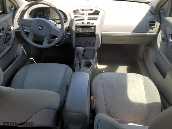 2005 Chevrolet Malibu with VIN 1G1ZS52F55F274758, listed as a Copart auction lot 53556275 with 136,849 mi miles and Salvage Title. Bid and sale history available at carsss.com. Image 8.
