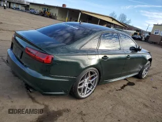 2017 Audi S6 Premium Plus with VIN WAUFFAFC9HN124778, listed as a Copart auction lot 41384174 with 52,481 mi miles. Bid and sale history available at carsss.com. Image 3.
