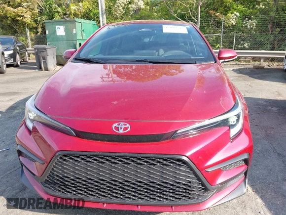 2023 Toyota Corolla SE with VIN 5YFS4MCE8PP167962, listed as a IAAI auction lot 42010518 with 5,648 mi miles and . Bid and sale history available at DreamBid. Image 12.