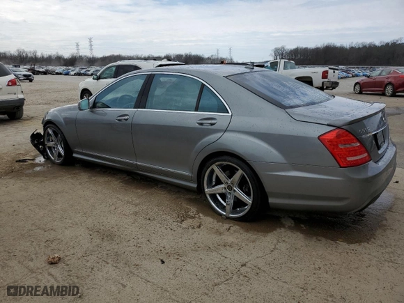 2010 Mercedes-Benz S-Class S 550 with VIN WDDNG7BB5AA319646, listed as a Copart auction lot 47017485 with 188,671 mi miles and Salvage Title. Bid and sale history available at carsss.com. Image 2.