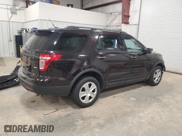 2014 Ford Utility Police Interceptor with VIN 1FM5K8ARXEGB74244, listed as a Copart auction lot 83849514 with 112,731 mi miles and Clean Title. Bid and sale history available at carsss.com. Image 3.