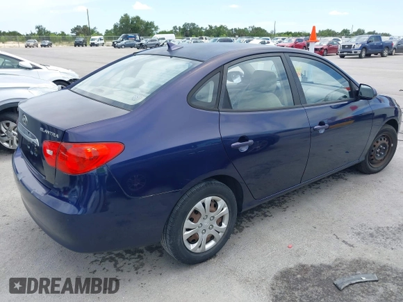 2010 Hyundai Elantra GLS with VIN KMHDU4AD6AU130501, listed as a IAAI auction lot 42466686 with Not provided miles and . Bid and sale history available at DreamBid. Image 4.