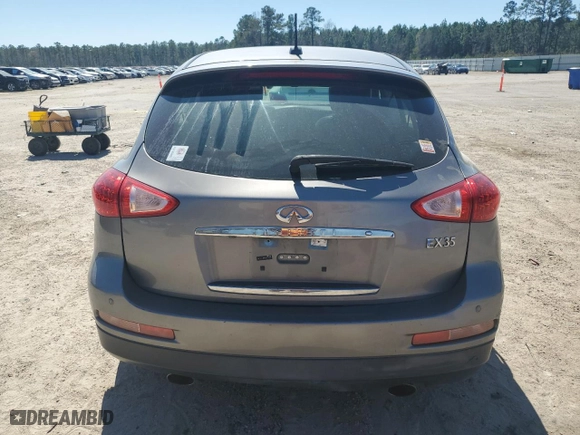 2010 Infiniti EX35 Journey with VIN JN1AJ0HR8AM753230, listed as a Copart auction lot 49227705 with 169,130 mi miles and Salvage Title. Bid and sale history available at carsss.com. Image 6.