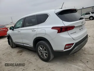 2020 Hyundai Santa Fe SE with VIN 5NMS23AD7LH216034, listed as a Copart auction lot 46503965 with 47,332 mi miles and Salvage Title. Bid and sale history available at carsss.com. Image 2.