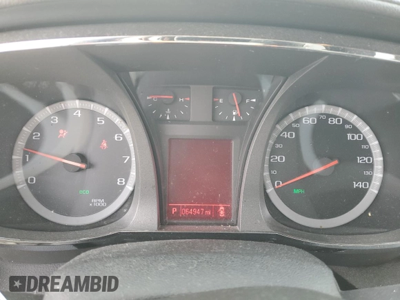 2016 GMC Terrain SLE with VIN 2GKALNEK5G6345176, listed as a Copart auction lot 47739345 with 64,947 mi miles and Non Repairable. Bid and sale history available at carsss.com. Image 9.