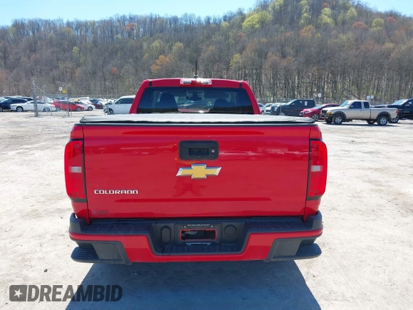 2019 Chevrolet Colorado 4WD Work Truck with VIN 1GCHTBEA5K1255781, listed as a IAAI auction lot 41983838 with 62,972 mi miles. Bid and sale history available at carsss.com. Image 17.
