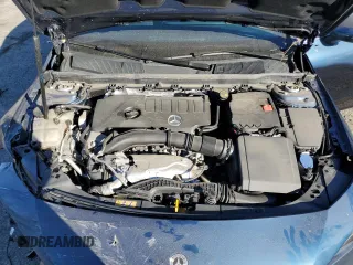 2021 Mercedes-Benz CLA with VIN W1K5J4HB6MN158079, listed as a Copart auction lot 80129504 with 15,222 mi miles and Salvage Title. Bid and sale history available at carsss.com. Image 12.