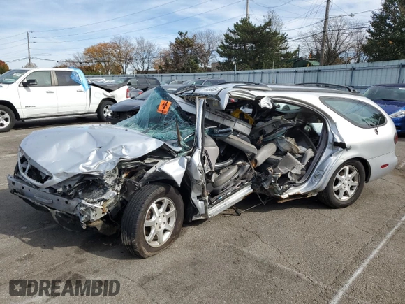 2002 Mercury Sable LS Premium with VIN 1MEHM59S12G607493, listed as a Copart auction lot 78230594 with 127,913 mi miles and Salvage Title. Bid and sale history available at DreamBid. Image 1.