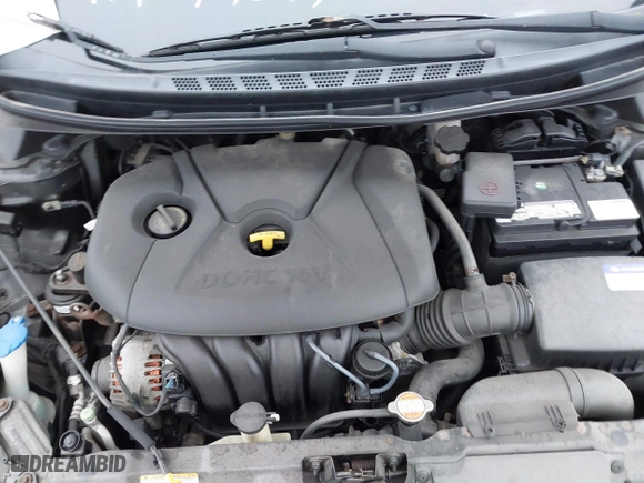 2012 Hyundai Elantra GLS with VIN KMHDH4AE4CU217877, listed as a IAAI auction lot 41927929 with 999,999 mi miles. Bid and sale history available at carsss.com. Image 10.