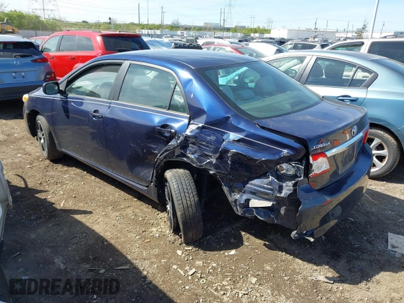 2013 Toyota Corolla L with VIN 2T1BU4EE8DC968321, listed as a IAAI auction lot 42048769 with 178,372 mi miles. Bid and sale history available at carsss.com. Image 3.