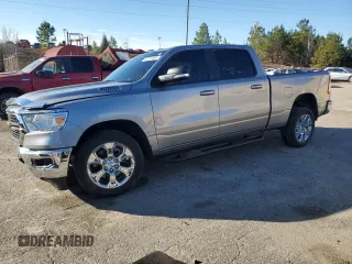 2022 Ram 1500 Big Horn with VIN 1C6RREMT7NN253672, listed as a Copart auction lot 42773305 with 0 mi miles and Salvage Title. Bid and sale history available at carsss.com. Image 1.