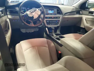 2015 Hyundai Sonata Sport with VIN 5NPE34AF0FH133053, listed as a Copart auction lot 55955845 with 103,767 mi miles and Salvage title. Bid and sale history available at DreamBid. Image 8.