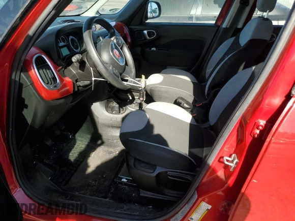 2015 FIAT 500L Pop with VIN ZFBCFAAH7FZ035745, listed as a Copart auction lot 89195915 with 74,469 mi miles and Clean Title. Bid and sale history available at carsss.com. Image 7.