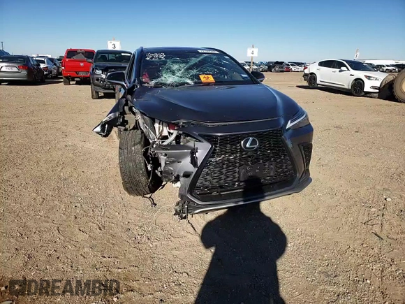 2022 Lexus NX with VIN JTJKGCEZXN2001081, listed as a Copart auction lot 72122532 with 0 mi miles. Bid and sale history available at carsss.com. Image 11.