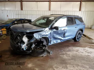 2025 Chevrolet Traverse с VIN 1GNERLRS9SJ173991, выставлен на аукционе Copart как лот 59176085 с пробегом Не указан миль и Списание • Salvage title. История ставок и продаж доступна на DreamBid. Изображение 1.