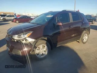 2021 Chevrolet Trax LT with VIN KL7CJPSM1MB365880, listed as a Copart auction lot 86573954 with 4,960 mi miles and Salvage title. Bid and sale history available at DreamBid. Image 1.