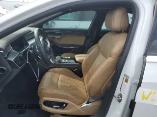 2021 Audi A8 with VIN WAU8DAF86MN031902, listed as a Copart auction lot 74131144 with 0 mi miles and Non Repairable. Bid and sale history available at carsss.com. Image 7.
