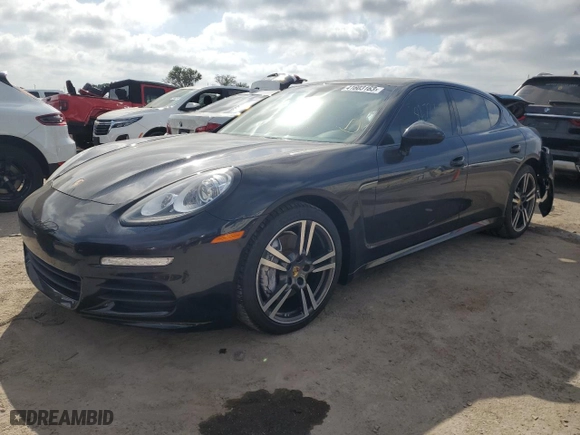 2016 Porsche Panamera 4 with VIN WP0AA2A79GL001651, listed as a Copart auction lot 41603163 with 86,736 mi miles. Bid and sale history available at carsss.com. Image 1.