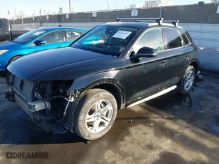 2018 Audi Q5 Premium with VIN WA1ANAFY5J2184246, listed as a IAAI auction lot 41414243 with 71,897 mi miles. Bid and sale history available at carsss.com. Image 19.
