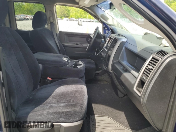 2015 Ram 1500 Express with VIN 1C6RR6FTXFS781969, listed as a Copart auction lot 55063095 with Not provided miles and Salvage title. Bid and sale history available at DreamBid. Image 7.