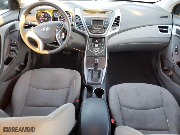 2015 Hyundai Elantra SE with VIN 5NPDH4AEXFH613475, listed as a Copart auction lot 88343285 with 81,412 mi miles and Salvage Title. Bid and sale history available at carsss.com. Image 8.