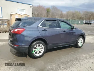 2018 Chevrolet Equinox LT with VIN 3GNAXSEV0JS552678, listed as a Copart auction lot 53237415 with 58,370 mi miles and Salvage Title. Bid and sale history available at carsss.com. Image 3.