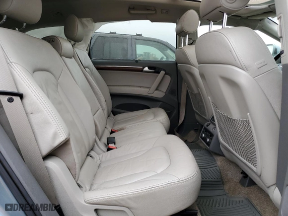 2007 Audi Q7 Premium with VIN WA1BV74L87D062766, listed as a Copart auction lot 82303474 with 0 mi miles and Salvage Title. Bid and sale history available at carsss.com. Image 11.