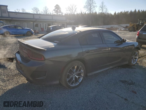 2021 Dodge Charger GT with VIN 2C3CDXHG4MH598336, listed as a Copart auction lot 88489745 with 39,106 mi miles and Salvage Title. Bid and sale history available at DreamBid. Image 3.