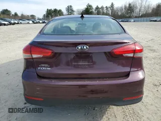2018 Kia Forte LX with VIN 3KPFK4A71JE272900, listed as a Copart auction lot 52948705 with 42,342 mi miles and Salvage Title. Bid and sale history available at carsss.com. Image 6.