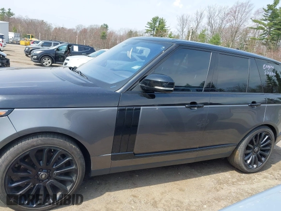 2016 Land Rover Range Rover Supercharged with VIN SALGS2EF4GA262344, listed as a IAAI auction lot 42111550 with 101,985 mi miles and . Bid and sale history available at DreamBid. Image 14.