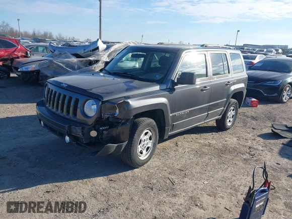 2015 Jeep Patriot Sport with VIN 1C4NJRBB1FD206631, listed as a IAAI auction lot 41703924 with 129,941 mi miles and . Bid and sale history available at carsss.com. Image 17.