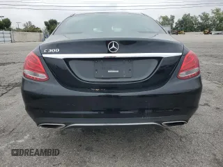 2018 Mercedes-Benz C with VIN WDDWF4JB9JR389174, listed as a Copart auction lot 55752745 with 53,332 mi miles and Clean Title. Bid and sale history available at DreamBid. Image 6.