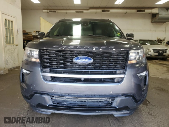 2018 Ford Explorer Sport с VIN 1FM5K8GT3JGC13494, выставлен на аукционе Copart как лот 58938205 с пробегом 166 082 миль миль и Чистый • Clean title. История ставок и продаж доступна на DreamBid. Изображение 5.